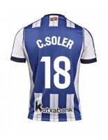 Real Sociedad Carlos Soler #18 Kotipaita 2025-26 Lyhythihainen
